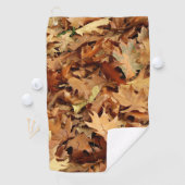 Herbst, trockene Blätter Golfhandtuch (Insitu)