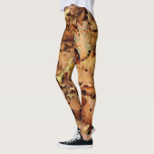 Herbst, trockene Blätter Leggings (Links)