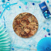 Herbst, trockene Blätter Pappteller (Party)