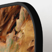 Herbst, trockene Blätter Pickleball Schläger (Linke Seite)