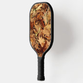 Herbst, trockene Blätter Pickleball Schläger (Links)