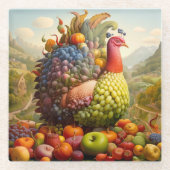 Herbst Türkei- 38 Glasuntersetzer (Vorderseite)