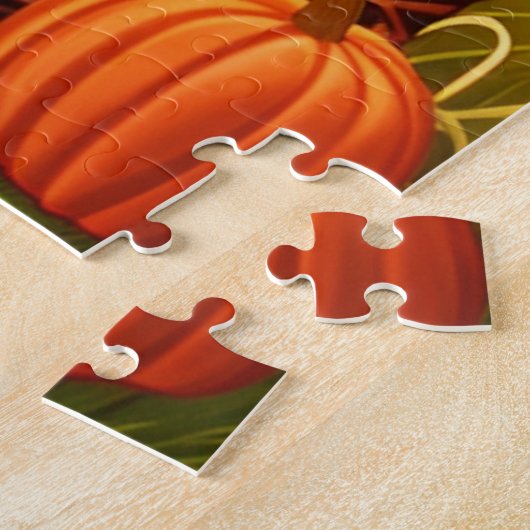 Herbst Türkei Pumpkins Erntedank Jigsaw Puzzle (Seite)