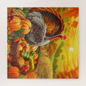 Herbst Türkei Pumpkins Erntedank Jigsaw Puzzle (Horizontal)