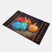 Herbst-Türmatte Fußmatte (Schrägansicht)