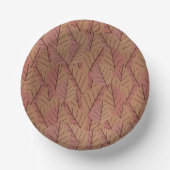 Herbst Twig Pappteller (Vorderseite)