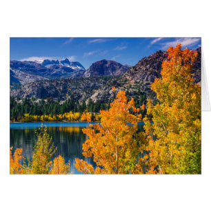 Herbst um June Lake, Kalifornien