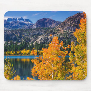 Herbst um June Lake, Kalifornien Mousepad