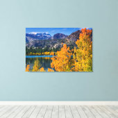 Herbst um Juni Lake, Kalifornien Leinwanddruck (Insitu (Holzboden))