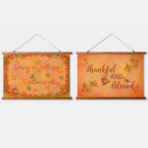 Herbst und begehrenswertes Tapisserie aus Holz