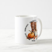 Herbst und Herbst Kaffeetasse (VorderseiteRechts)