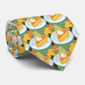 Herbst und Kürbiskuchen Krawatte (Gerollt)