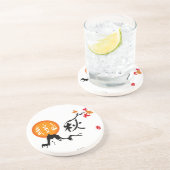 Herbst-Untersetzer Sandstein Untersetzer (Seite)