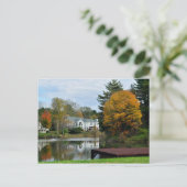 Herbst Upstate NY Postkarte (Stehend Vorderseite)