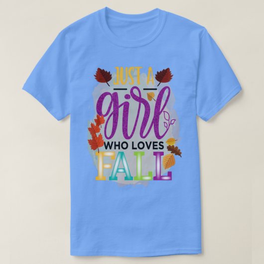 Herbst Verlass Lover Herbst ist meine Lieblingsfar T-Shirt (Design vorne)