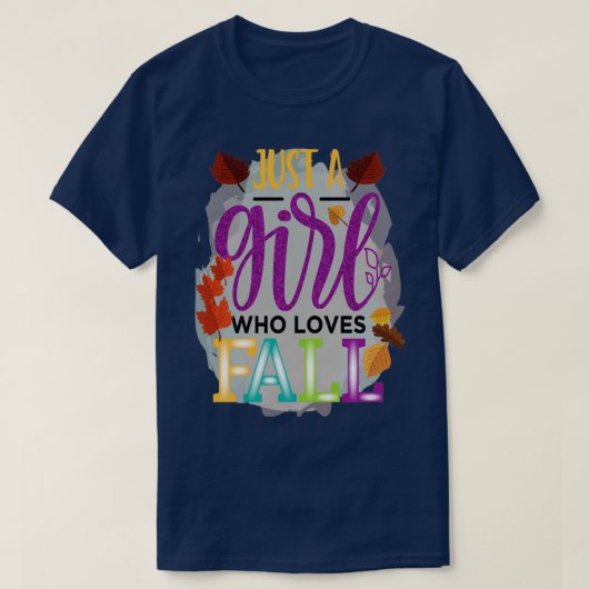 Herbst Verlass Lover Herbst ist meine Lieblingsfar T-Shirt (Design vorne)