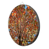 Herbst verlässt Fireworks Dartscheibe (Vorderseite rechts)