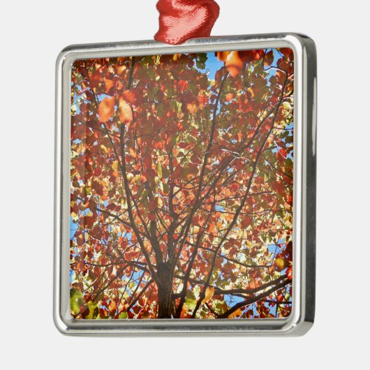 Herbst verlässt Fireworks Ornament Aus Metall (Links)