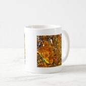 Herbst verlässt Gold Geschenke Apparell Sammlerstü Kaffeetasse (VorderseiteRechts)