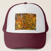 Herbst verlässt Gold Geschenke Apparell Sammlerstü Truckerkappe (Vorderseite)
