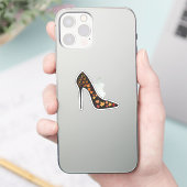 Herbst verlässt Heels Mode Aufkleber (Telefon)
