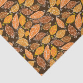 Herbst verlässt Muster Seidenpapier (Ausschnitt)