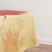 Herbst verlässt Muster Tischdecke (Beispiel)
