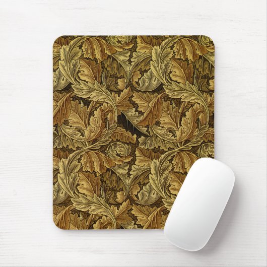 Herbst verlässt Muster Williams Morris Mousepad (Mit Mouse)