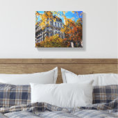 Herbst verlässt New York NYC Architecc Gebäude Leinwanddruck (Insitu (Schlafzimmer))