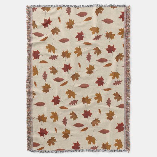 Herbst verlässt photographisch auf decke (Vorderseite Vertikal)