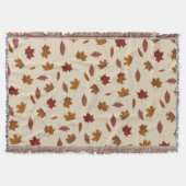 Herbst verlässt photographisch auf decke (Vorderseite)