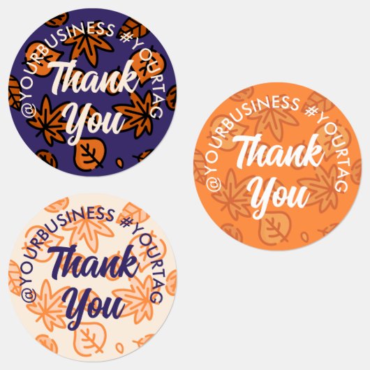 Herbst verlässt Social Media kleine Unternehmen Da Etiketten (Gruppe)