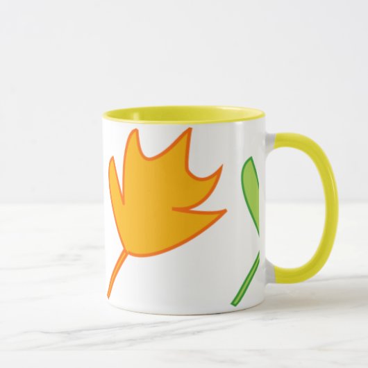 Herbst verlässt Tasse (Rechts)