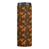 Herbst verlässt Thermal Tumbler Thermosbecher (Rückseite)