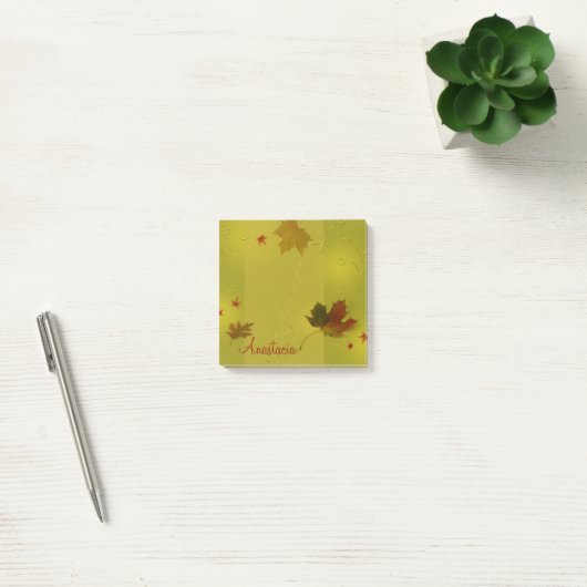 Herbst verlässt Verzierungen - Posten-it® Post-it Klebezettel (Büro)