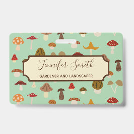 Herbst vermehrt sich Geschäfts-Abzeichen Ausweis