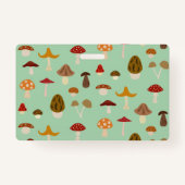 Herbst vermehrt sich Geschäfts-Abzeichen Ausweis (Rückseite)