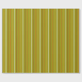 Herbst Vertikal Gestreift Geschenkpapier (Flach)