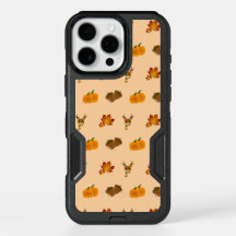 Herbst Vibes Deer Maple Blätter Pumpkin Acorns