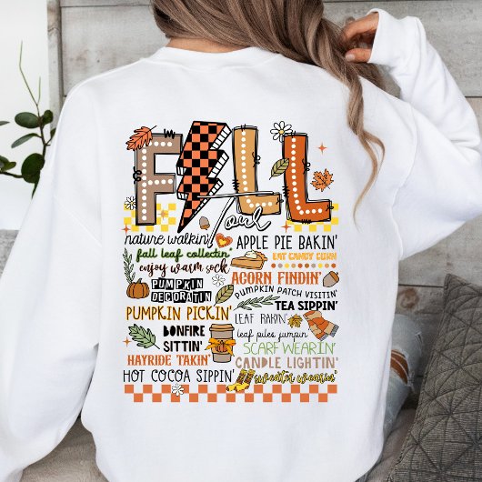 Herbst Vibes Gemütliche Herbsttournee Sweatshirt