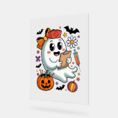 Herbst Vibes Ghost Nurse Herbst Acrylschild (Winkel)