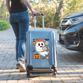 Herbst Vibes Ghost Nurse Herbst Aufkleber (Koffer Insitu)