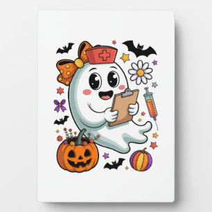 Herbst Vibes Ghost Nurse Herbst Fotoplatte