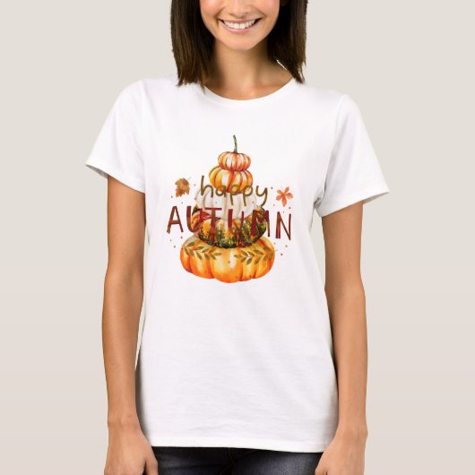 Herbst-Vibes T-Shirt (Vorderseite)