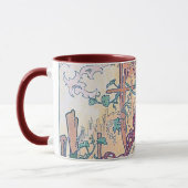 Herbst (vier Jahreszeiten), Alphonse Mucha Tasse (Links)