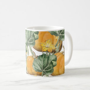 Herbst Vintage Kürbisse Kaffeetasse