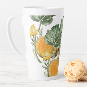 Herbst Vintage Kürbisse Milchtasse