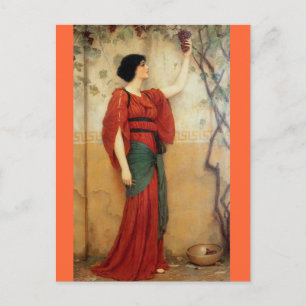 Herbst - Vintage-Motiv - Godward Postkarte