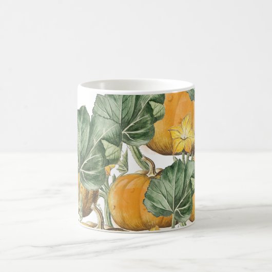 Herbst Vintage Pumpkins Kaffeetasse (Mittel)