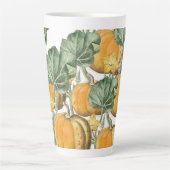Herbst Vintage Pumpkins Milchtasse (Vorderseite)